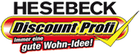 Hesebeck Discount-Profi Logo