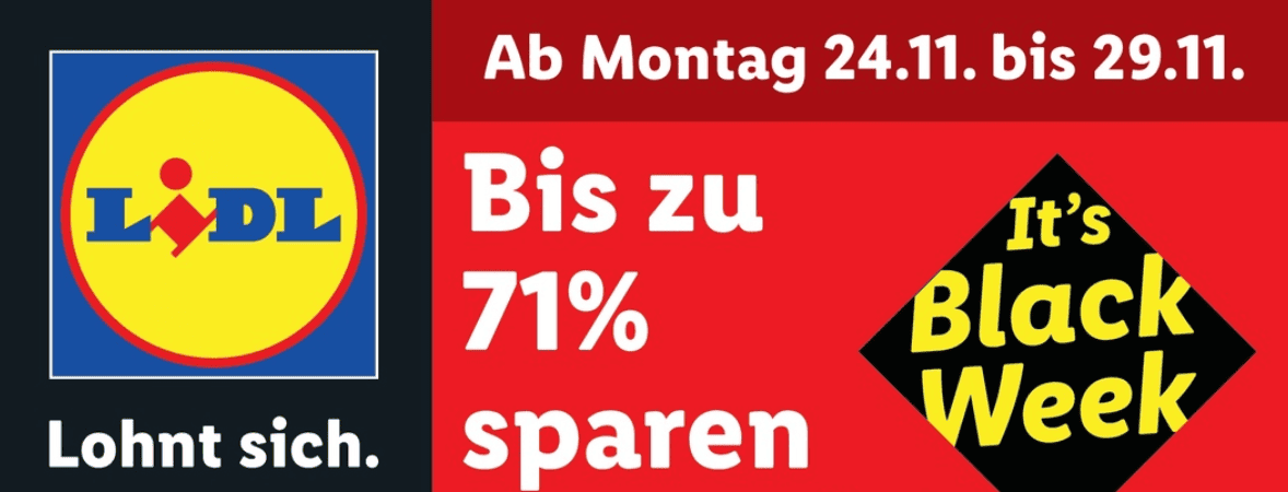 Black Week 2025 bei Lidl