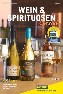 METRO Prospekt - Wein & Spirituosen