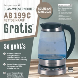 METRO Prospekt - Zugabeaktion Wasserkocher