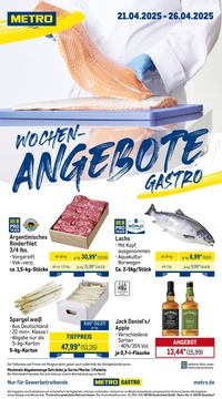METRO Prospekt - Wochen-Angebote Gastro