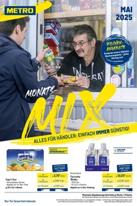 METRO Prospekt - Monats-Mix Mai 2025
