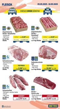 METRO Prospekt - Wochen-Angebote Gastro