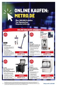METRO Prospekt - Online Wochen-Angebote
