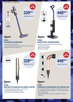 METRO Prospekt - Online Dyson-Highlights