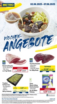 METRO Prospekt - Wochen-Angebote ab 02.06
