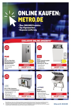 METRO Prospekt - Online Wochen-Angebote