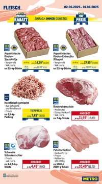 METRO Prospekt - Wochen-Angebote Gastro