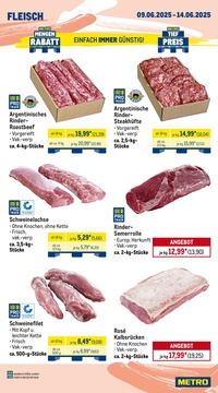 METRO Prospekt - Wochen-Angebote Gastro