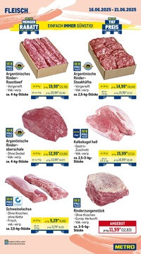 METRO Prospekt - Wochen-Angebote Gastro