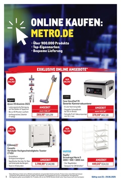 METRO Prospekt - Online-Angebote