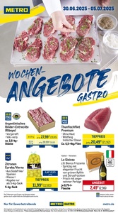 METRO Prospekt - Wochen-Angebote Gastro