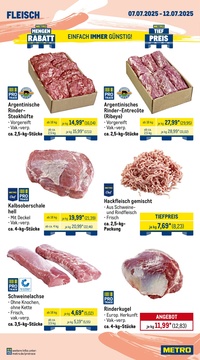 METRO Prospekt - Wochen-Angebote Gastro
