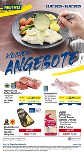 METRO Prospekt - Wochen-Angebote ab 21.07.