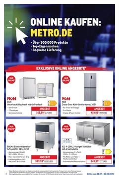 METRO Prospekt - Online-Angebote