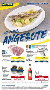 METRO Prospekt - Wochen-Angebote ab 28.07.