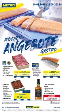 METRO Prospekt - Wochen-Angebote Gastro