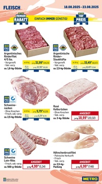 METRO Prospekt - Wochen-Angebote Gastro