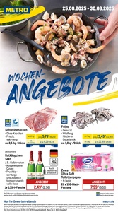 METRO Prospekt - Wochen-Angebote ab 25.08.