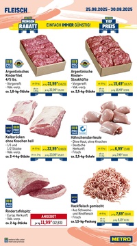 METRO Prospekt - Wochen-Angebote Gastro