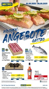 METRO Prospekt - Wochen-Angebote Gastro