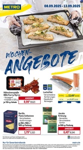 METRO Prospekt - Wochen-Angebote ab 08.09.