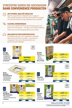 METRO Prospekt - Monats Menü