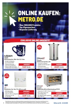 METRO Prospekt - Online-Angebote