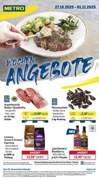 METRO Prospekt - Angebote ab 27.10. - Seite 1