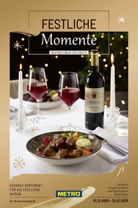 METRO Prospekt - Festliche Momente