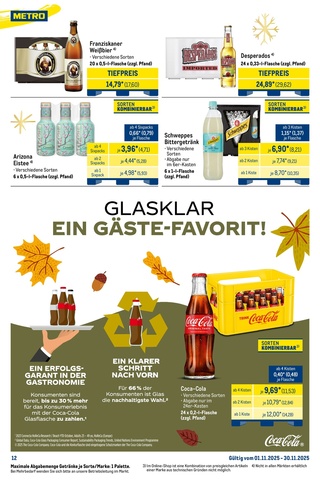 Vorschau des METRO Prospekts - Getränke, Seite 12
