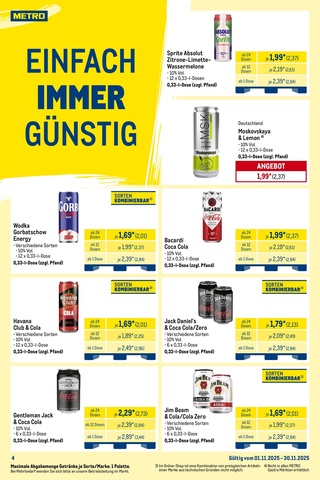 Vorschau des METRO Prospekts - Bier, Seite 4