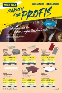 METRO Prospekt - Starke Marken Profi