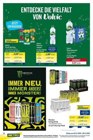 Vorschau des METRO Prospekts - Getränke, Seite 10