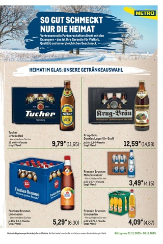Vorschau des METRO Prospekts - Getränke, Seite 109