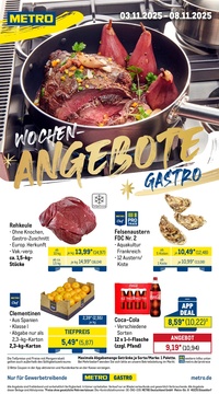 METRO Prospekt - Wochen-Angebote Gastro - Seite 1
