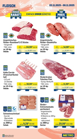 Vorschau des METRO Prospekts - Fleisch & Wurst, Seite 3