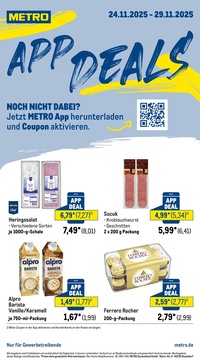 METRO Prospekt - App-Deals - Seite 1