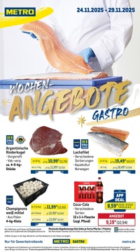 METRO Prospekt - Wochen-Angebote Gastro - Seite 1