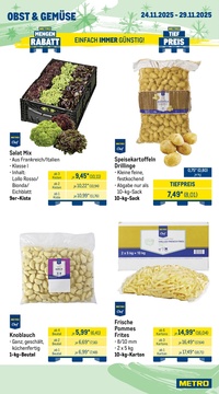 METRO Prospekt - Wochen-Angebote Gastro