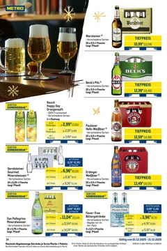 METRO Prospekt - Monats-Menü