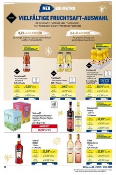 METRO Prospekt - Monats-Menü