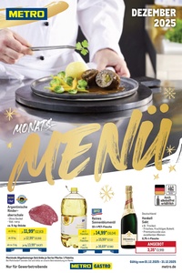 METRO Prospekt - Monats-Menü - Seite 1