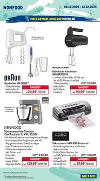 METRO Prospekt - Angebote ab 08.12.