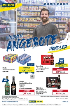 METRO Prospekt - Wochen-Angebote Händler - Seite 1