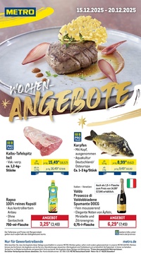 METRO Prospekt - Wochen-Angebote - Seite 1