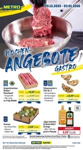 METRO Prospekt - Wochen-Angebote Gastro
