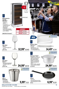 METRO Prospekt - Monats-Menü Januar 2026