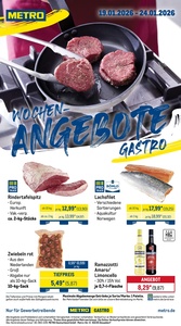 METRO Prospekt - Wochen-Angebote Gastro - Seite 1