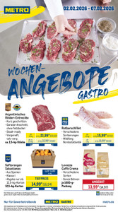 METRO Prospekt - Wochen-Angebote Gastro